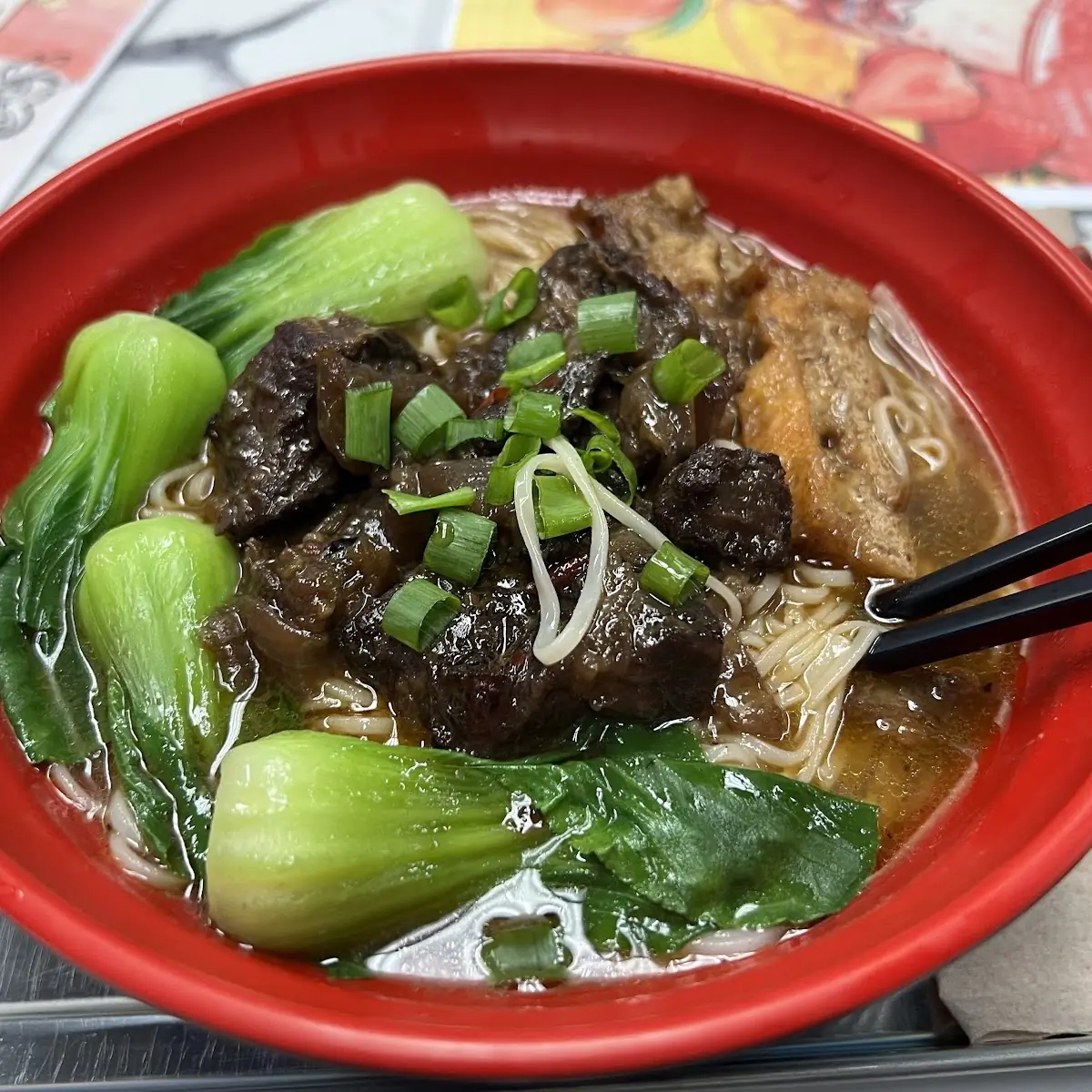 beef noodles 五香牛肉面